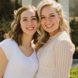 Keara at McKaya's wedding